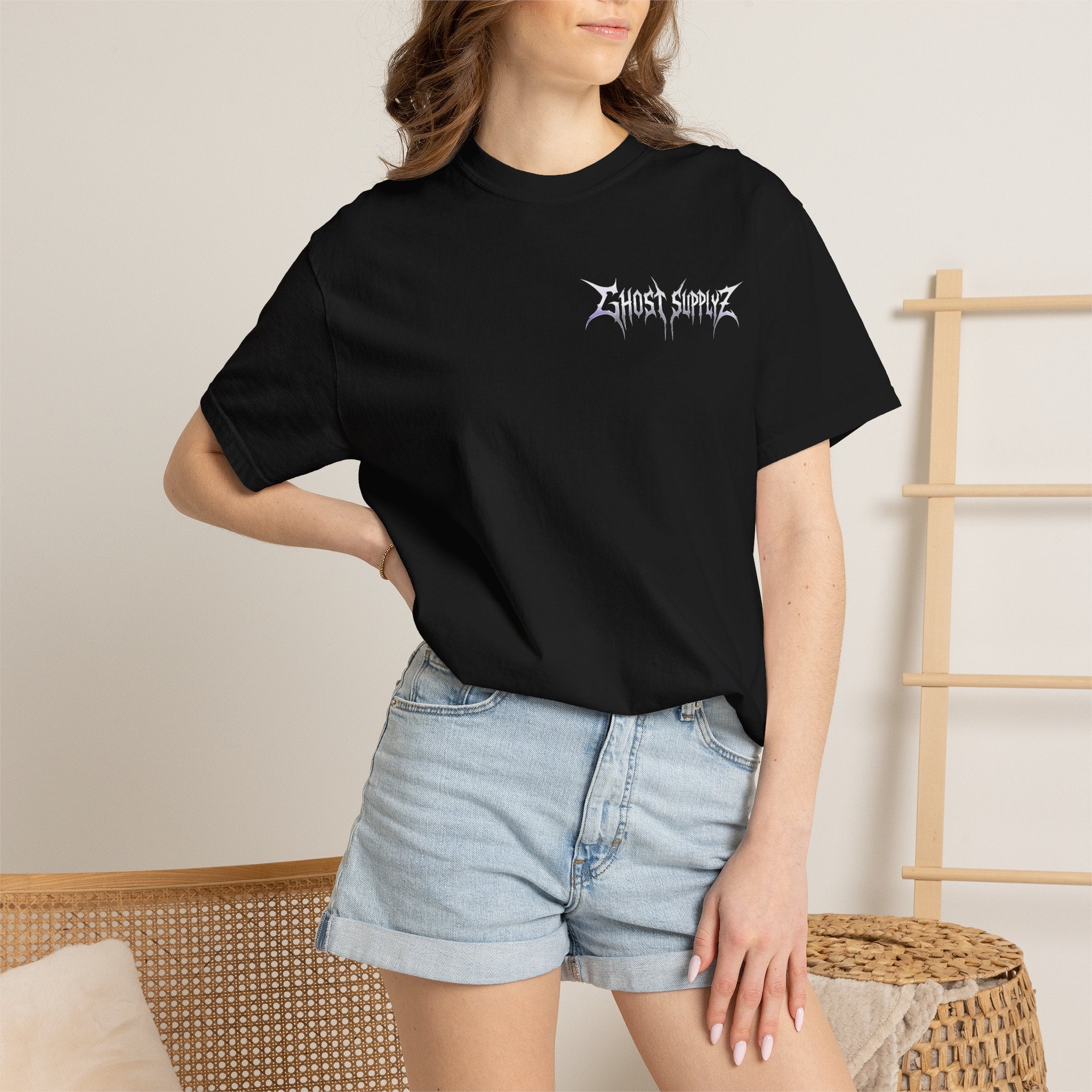 simple ghost supplyz t-shirt